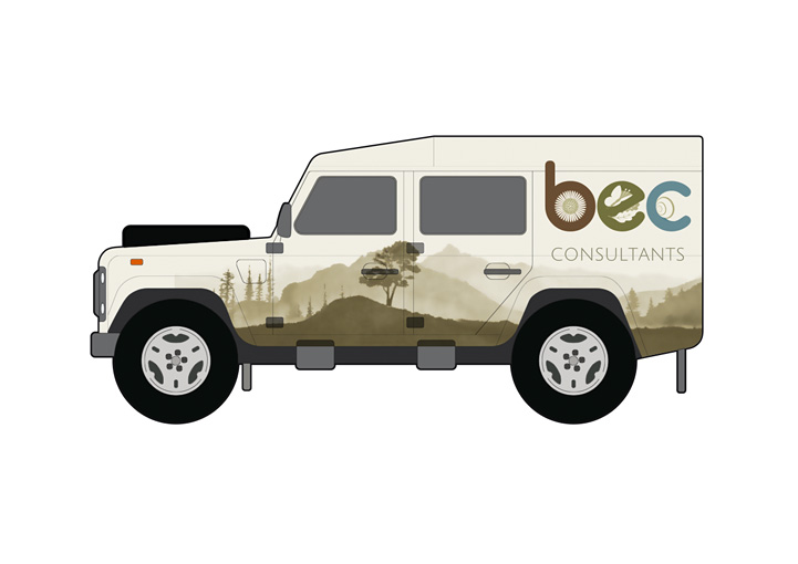 BEC Consultants logo design application