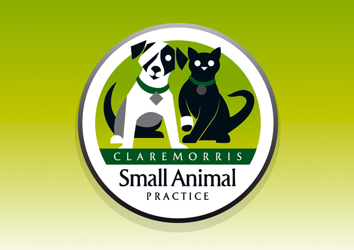 Claremorris Small Animal Practice logo design