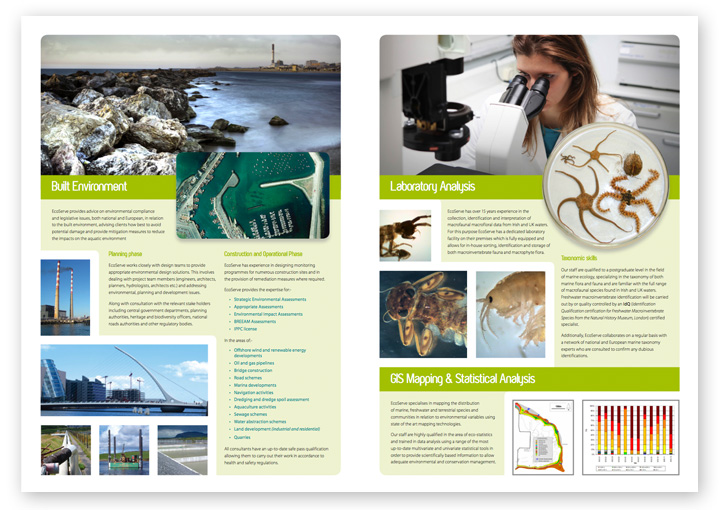 EcoServe brochure design layout 4