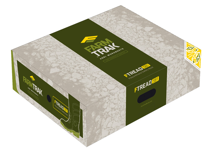 FarmTrak Boots packaging design 2