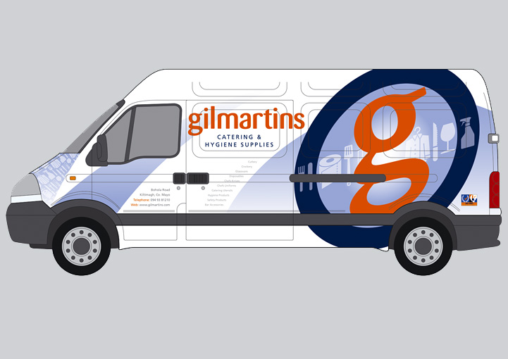 Gilmartins Van Wrap Design Kiltimagh