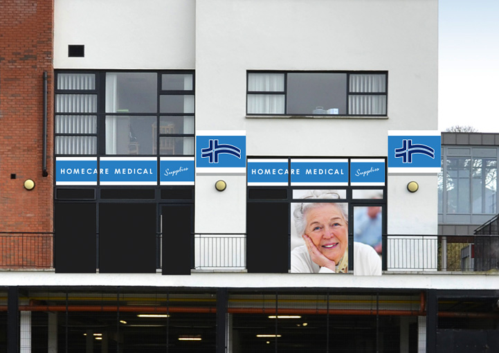 Homecare Medical Supplies Design Portfolio