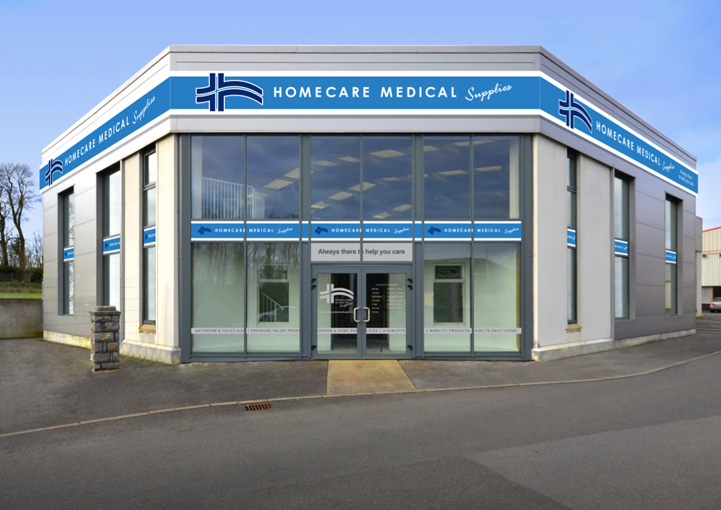 Homecare Medical Supplies Shop Fascia Design Castlebar