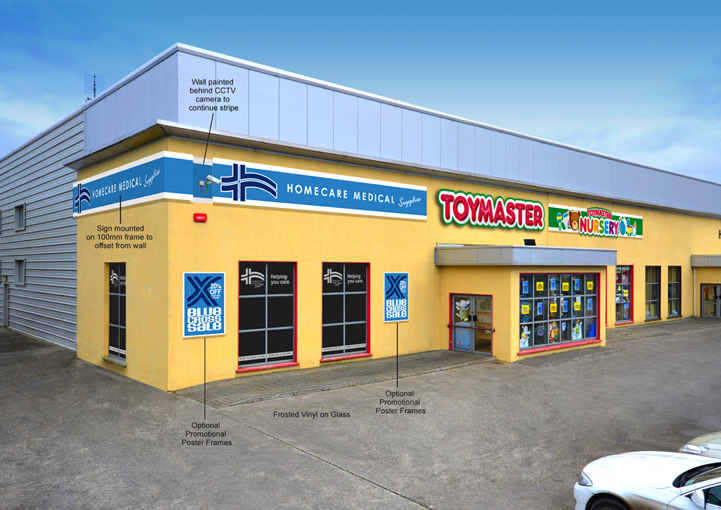 Homecare Medical Supplies Design Portfolio