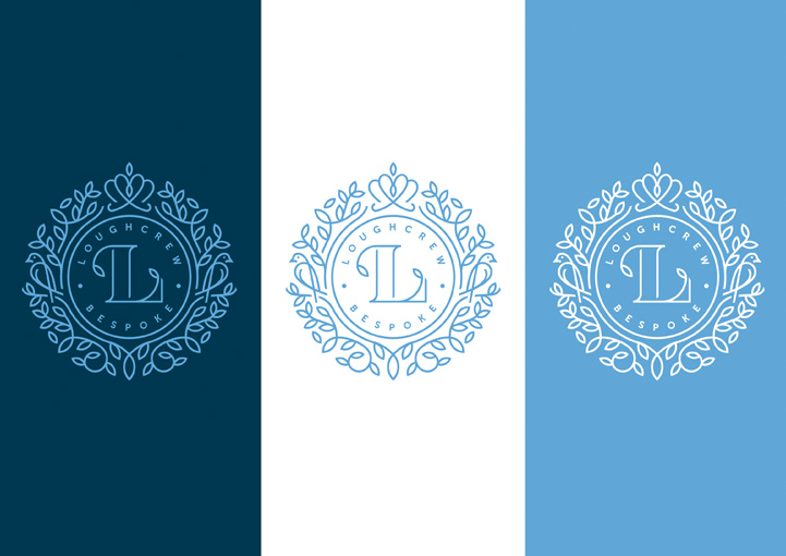 Loughcrew Bespoke brand design variations