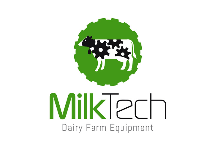 MilkTech logo design