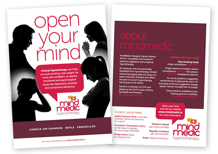 MindMedic brochure cover design