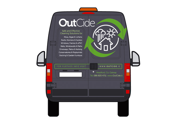 OutCide van wrap design