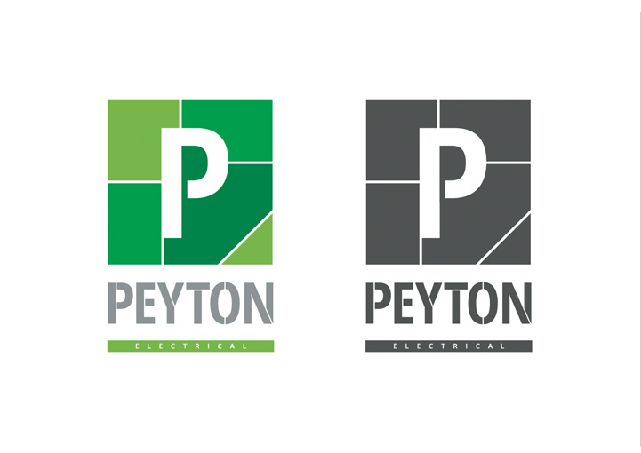 Peyton Electrical logo design 3