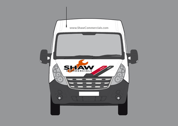 Shaw Commercials van design
