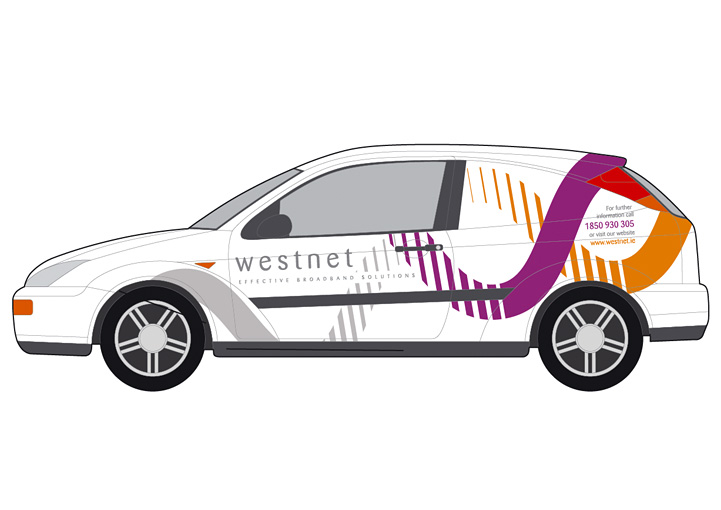 WestNet Broadband livery design