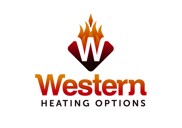 Western Heating Options logo design