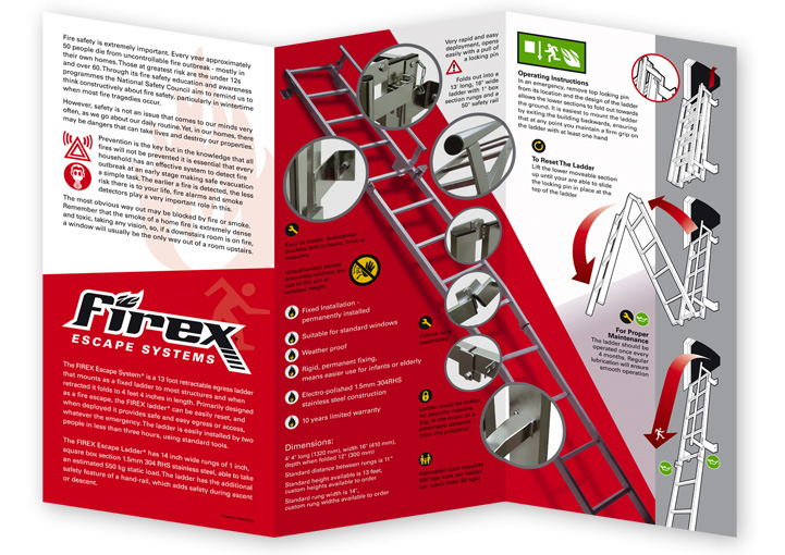 Firex Escape Systems Design Portfolio