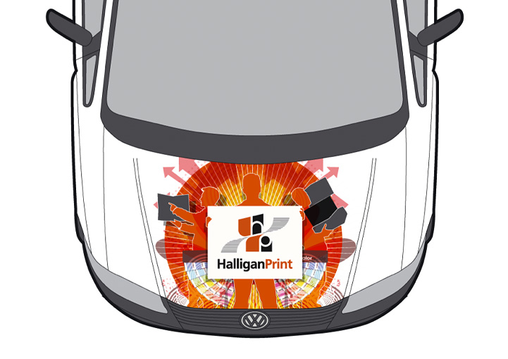 Halligan Print van design