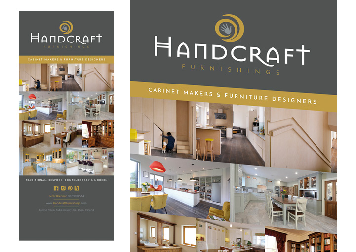 Handcraft Furnishings banner stand design