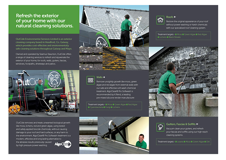 OutCide brochure design