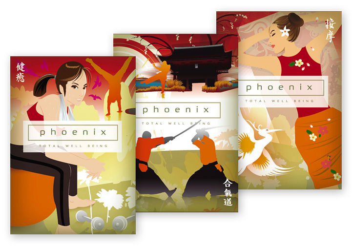 Phoenix Total Well-Being window diplays designs