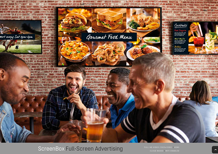 ScreenSpace web page design